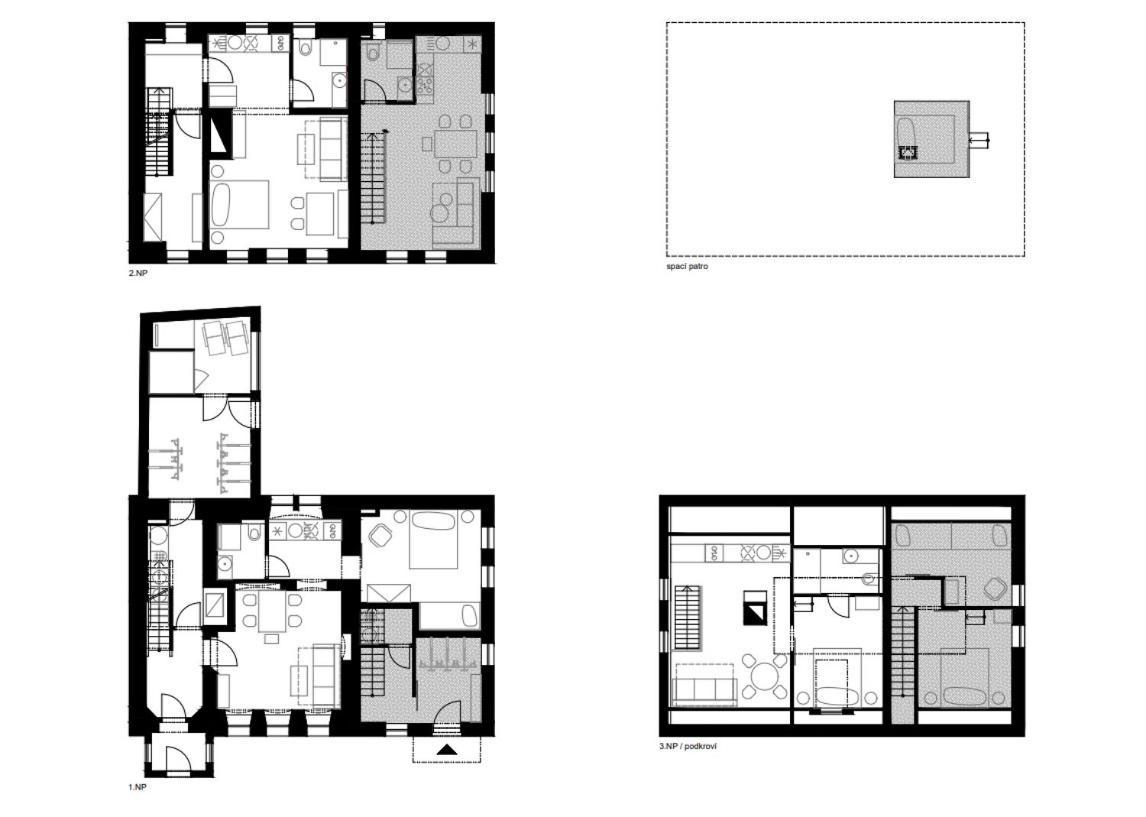 Apartmany Volf - Boží Dar Exterior foto